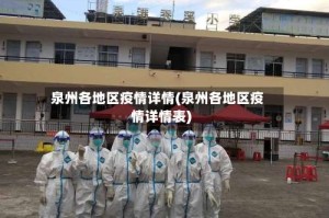 泉州各地区疫情详情(泉州各地区疫情详情表)