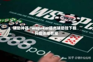 辅助神器“wepoker德州辅助挂下载”开挂详细教程